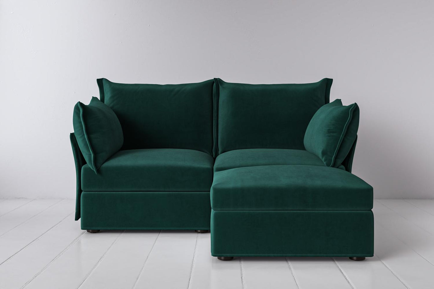 Zweisitzer-Ecksofa Model 06 mit Ecke rechts