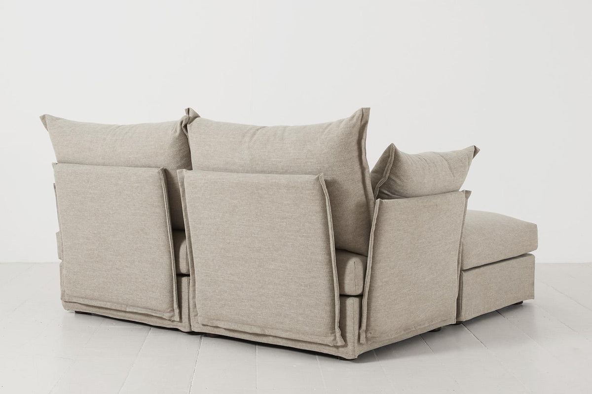 Zweisitzer-Ecksofa Model 06 mit Ecke rechts